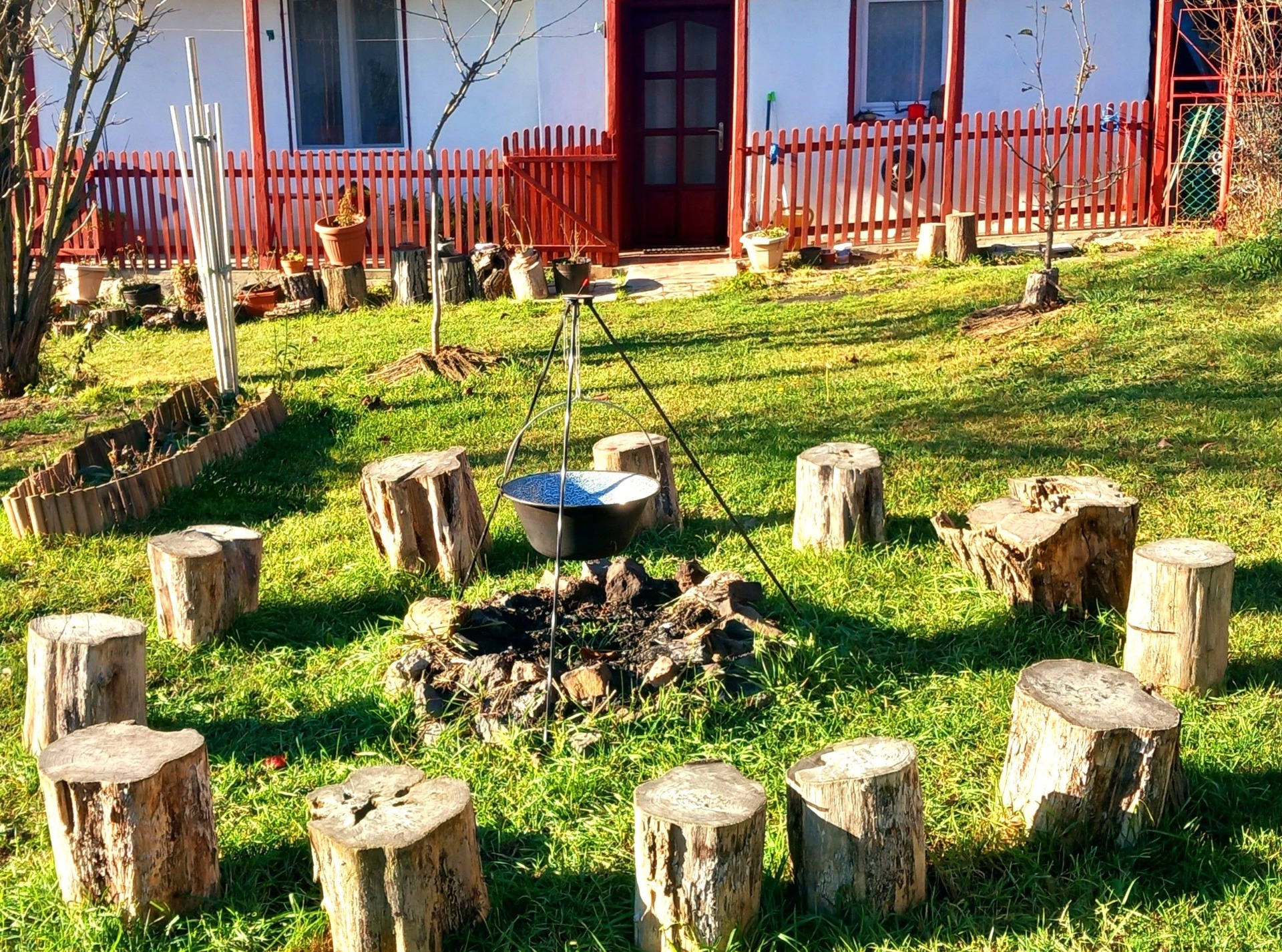 Szőlősor Vendégház - bográcsozóhely